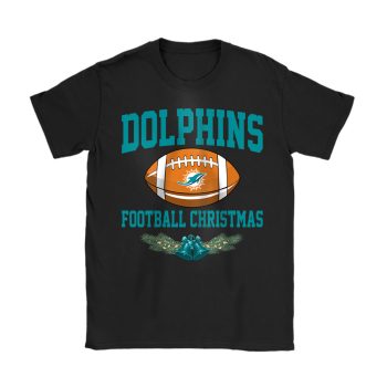 Miami Dolphins Merry Christmas NFL Gift For Fan Baseball Christmas Unisex T-Shirt Cotton Tee TAT23238
