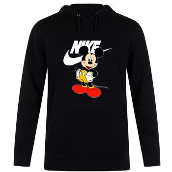 Mickey Mouse Nike Logo Unisex Pullover Hoodie