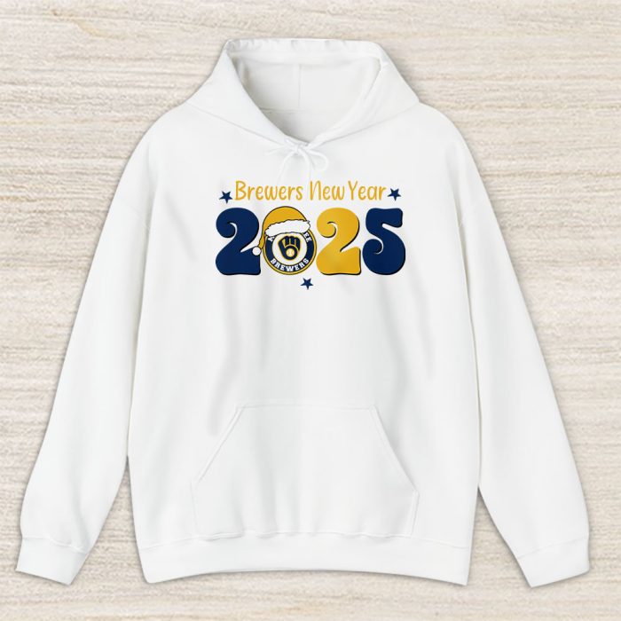 Milwaukee Brewers Happy New Year MLB Gift For Fan Unisex Hoodie TAH22808