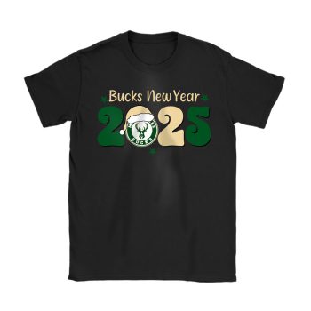 Milwaukee Bucks Happy New Year NBA Gift For Fan Unisex T-Shirt Cotton Tee TAT22803