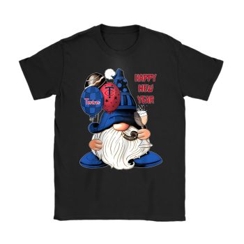 Minnesota Twins Happy New Year MLB Gift For Fan Cute Gnomes Unisex T-Shirt Cotton Tee TAT22835