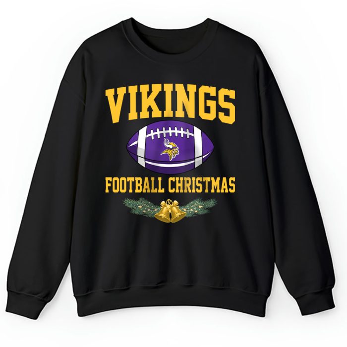 Minnesota Vikings Merry Christmas NFL Gift For Fan Baseball Christmas Unisex Sweatshirt TAS23243