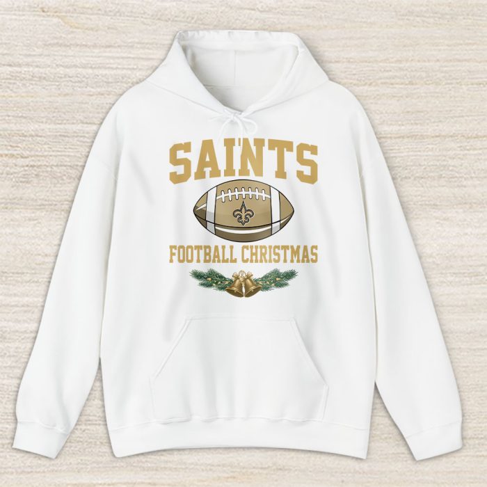 New Orleans Saints Merry Christmas NFL Gift For Fan Baseball Christmas Unisex Hoodie TAH23247