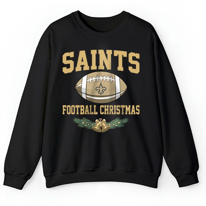 New Orleans Saints Merry Christmas NFL Gift For Fan Baseball Christmas Unisex Sweatshirt TAS23247