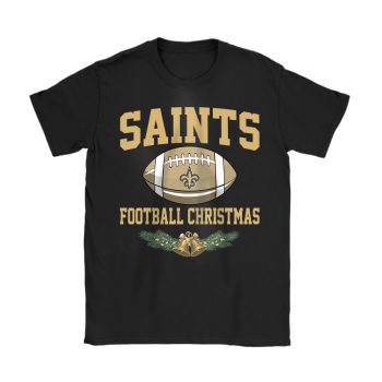 New Orleans Saints Merry Christmas NFL Gift For Fan Baseball Christmas Unisex T-Shirt Cotton Tee TAT23247