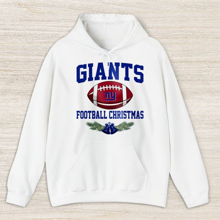 New York Giants Merry Christmas NFL Gift For Fan Baseball Christmas Unisex Hoodie TAH23249
