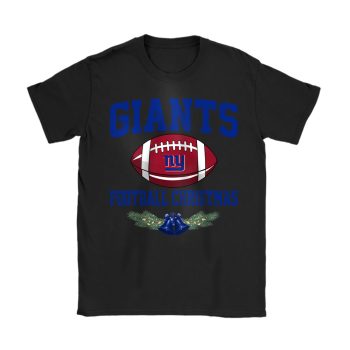 New York Giants Merry Christmas NFL Gift For Fan Baseball Christmas Unisex T-Shirt Cotton Tee TAT23249