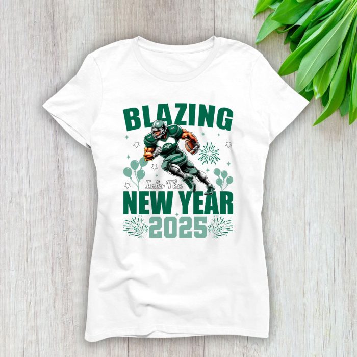 New York Jets Blazing New Year NFL Gift For Fan Hello 2025 Unisex Sweatshirt TAS22917