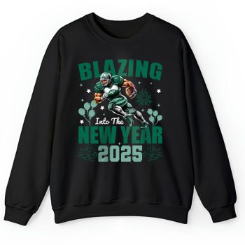New York Jets Blazing New Year NFL Gift For Fan Hello 2025 Unisex Sweatshirt TAS22917