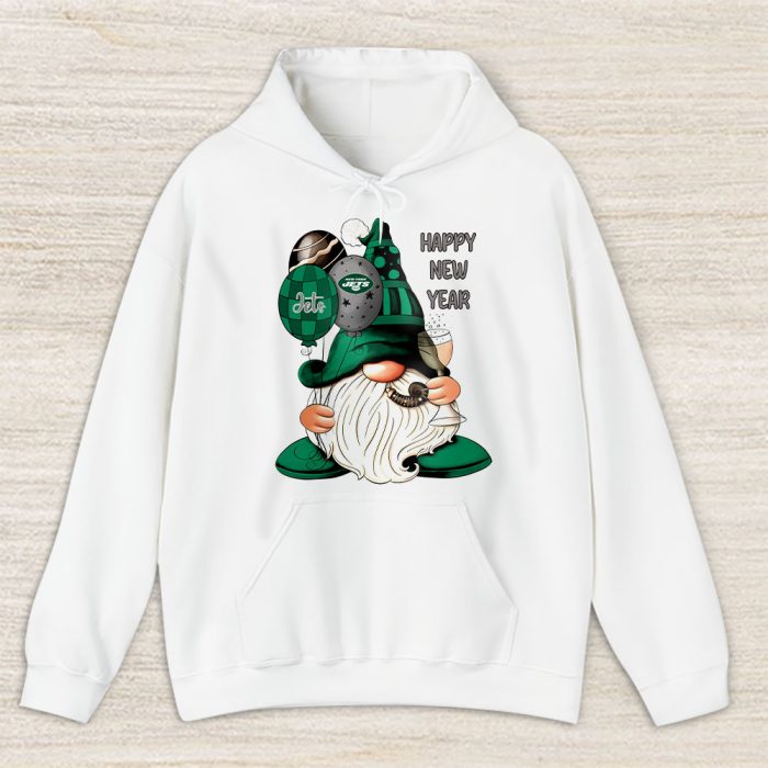 New York Jets Happy New Year NFL Gift For Fan Cute Gnomes Unisex Hoodie TAH22916