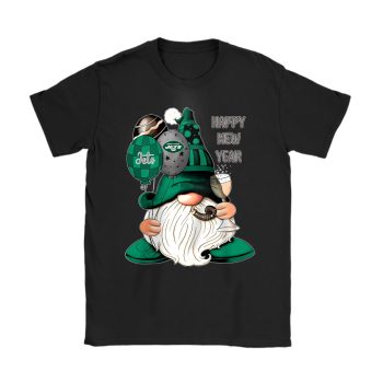 New York Jets Happy New Year NFL Gift For Fan Cute Gnomes Unisex T-Shirt Cotton Tee TAT22916