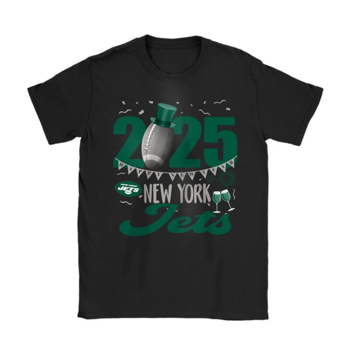 New York Jets Happy New Year NFL Gift For Fan Unisex T-Shirt Cotton Tee TAT22915