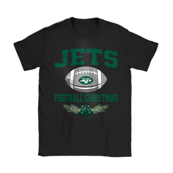 New York Jets Merry Christmas NFL Gift For Fan Baseball Christmas Unisex T-Shirt Cotton Tee TAT23250