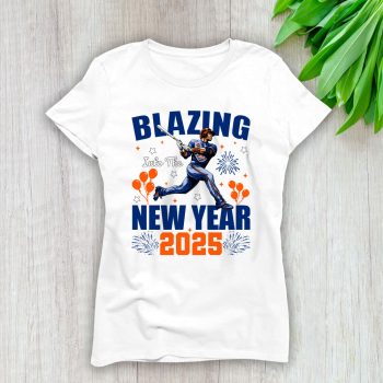 New York Mets Blazing Into The New Year MLB Gift For Fan Hello 202 Unisex Sweatshirt TAS22928