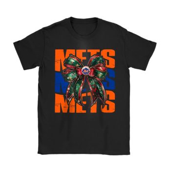 New York Mets Merry Christmas MLB Gift For Fan Christmas Funny Unisex T-Shirt Cotton Tee TAT23252