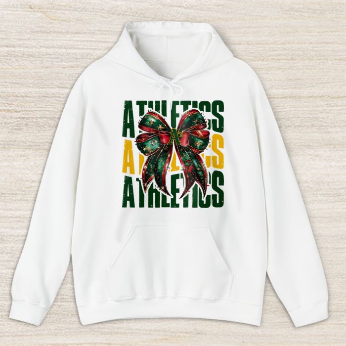 Oakland Athletics Merry Christmas MLB Gift For Fan Christmas Funny Unisex Hoodie TAH23254