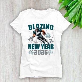 Philadelphia Eagles Blazing New Year NFL Gift For Fan Hello 2025 Unisex Sweatshirt TAS22979