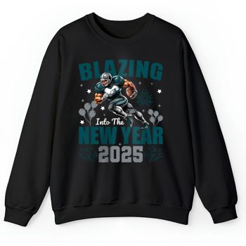 Philadelphia Eagles Blazing New Year NFL Gift For Fan Hello 2025 Unisex Sweatshirt TAS22979
