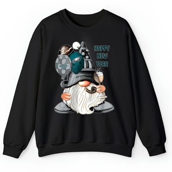 Philadelphia Eagles Happy New Year NFL Gift For Fan Cute Gnomes Unisex Sweatshirt TAS22978