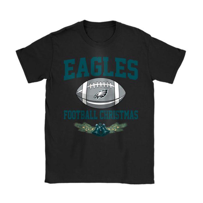 Philadelphia Eagles Merry Christmas NFL Gift For Fan Baseball Christmas Unisex T-Shirt Cotton Tee TAT23257
