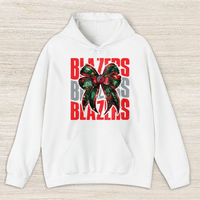 Portland Trail Blazers Merry Christmas NBA Gift For Fan Christmas Funny Unisex Hoodie TAH23263