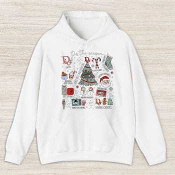 Retro Christmas Tis The Season Dior Unisex Hoodie TAH22150