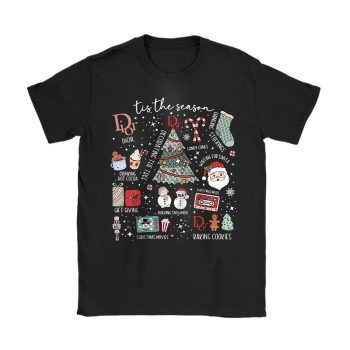 Retro Christmas Tis The Season Dior Unisex T-Shirt Cotton Tee TAT22150