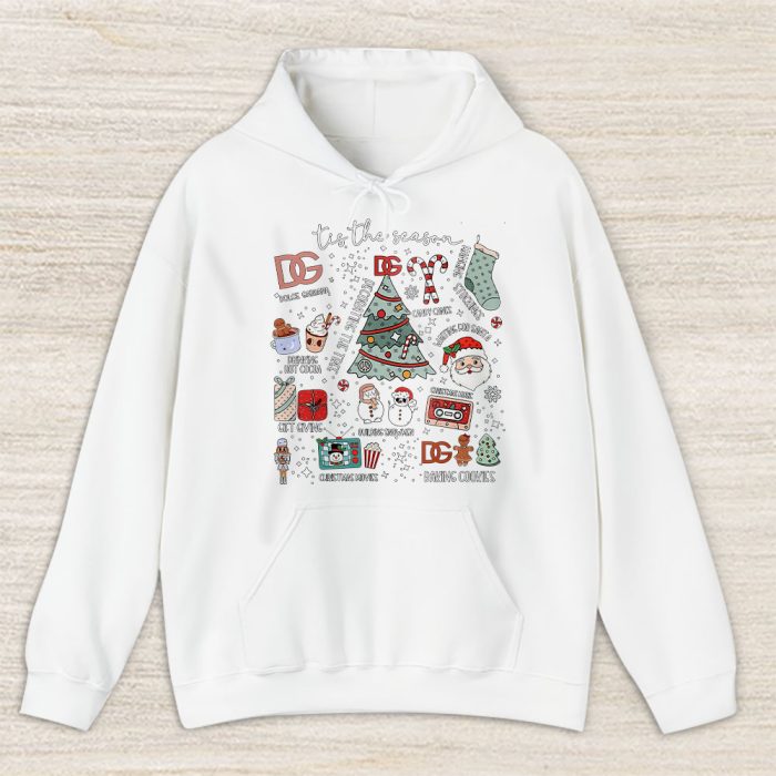 Retro Christmas Tis The Season Dolce & Gabbana Unisex Hoodie TAH22149