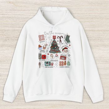 Retro Christmas Tis The Season Givenchy Unisex Hoodie TAH22154