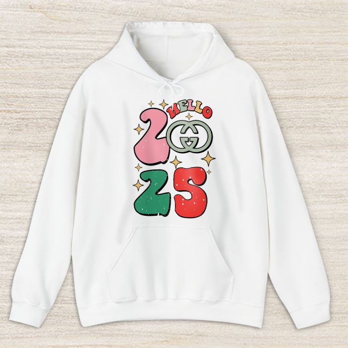 Retro Cute Merry Christmas And Happy New Year Gucci Unisex Hoodie TAH22143