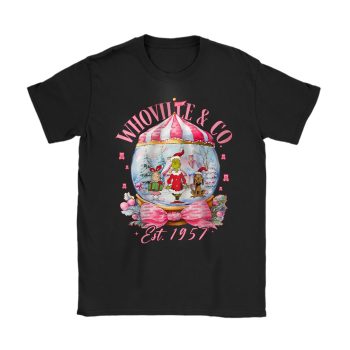Retro Grinchmas Whoville Co Wonderful Timetrendy Christmas Moschino Unisex T-Shirt Cotton Tee TAT22164