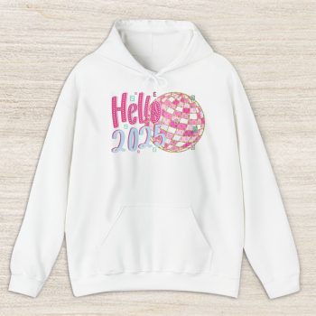 Retro New Year 2025 Disco Ball Fendi Unisex Hoodie TAH22169