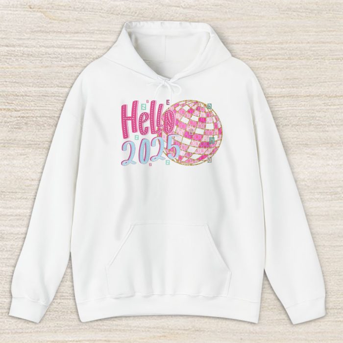 Retro New Year 2025 Disco Ball Fendi Unisex Hoodie TAH22169