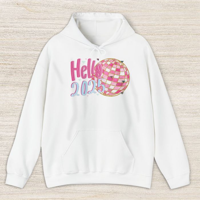 Retro New Year 2025 Disco Ball Prada Unisex Hoodie TAH22173