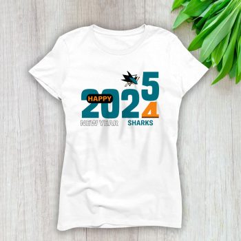 San Jose Sharks Happy New Year NHL Gift For Fan Hello 2025 Unisex Sweatshirt TAS23087