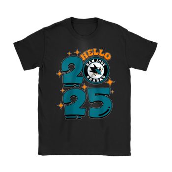 San Jose Sharks Happy New Year NHL Gift For Fan Unisex T-Shirt Cotton Tee TAT23088