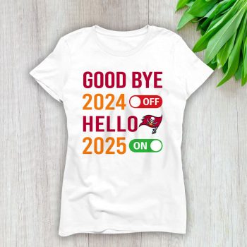 Tampa Bay Buccaneers Happy New Year NFL Gift For Fan Goodbye 2024 Hello 2025 Unisex Sweatshirt TAS23106