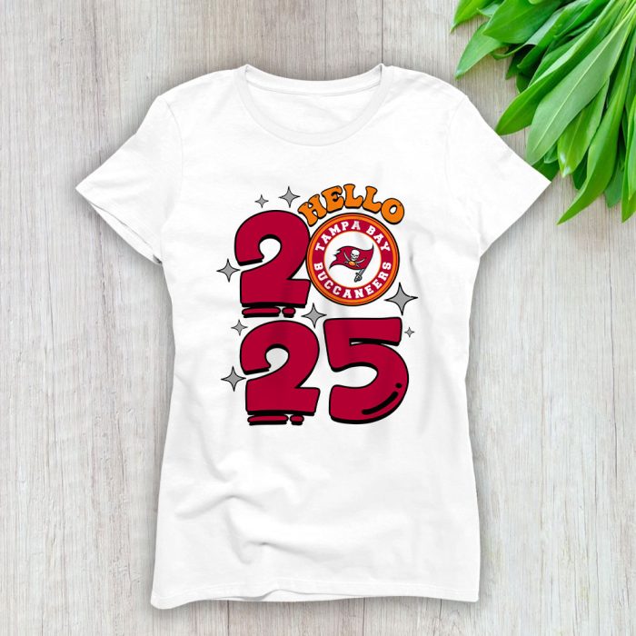 Tampa Bay Buccaneers Happy New Year NFL Gift For Fan Hello 2025 Unisex Sweatshirt TAS23108