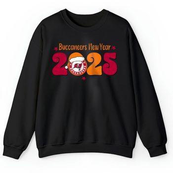 Tampa Bay Buccaneers Happy New Year NFL Gift For Fan Hello 2025 Unisex Sweatshirt TAS23109