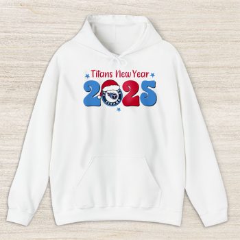 Tennessee Titans Happy New Year NFL Gift For Fan Hello 2025 Unisex Hoodie TAH23134