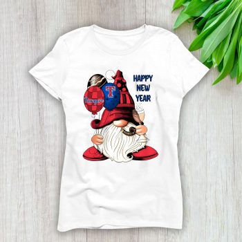 Texas Rangers Happy New Year MLB Gift For Fan Cute Gnomes Unisex Sweatshirt TAS23146