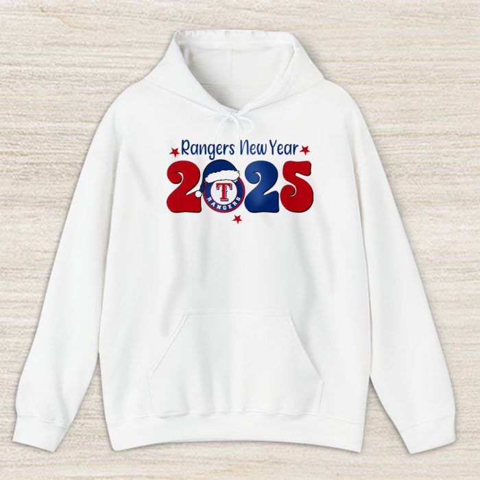 Texas Rangers Happy New Year MLB Gift For Fan Unisex Hoodie TAH23144