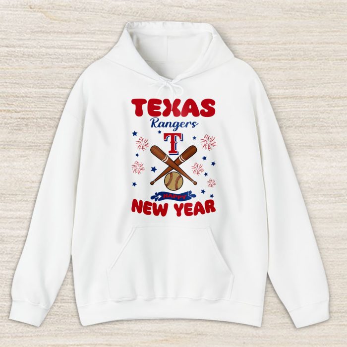 Texas Rangers Happy New Year MLB Gift For Fan Unisex Hoodie TAH23145