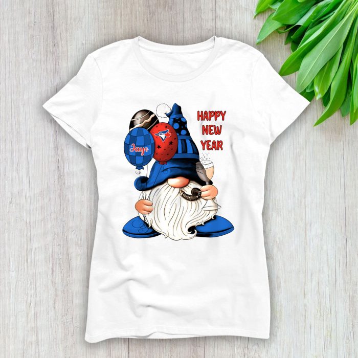 Toronto Blue Jays Happy New Year MLB Gift For Fan Cute Gnomes Unisex Sweatshirt TAS23162