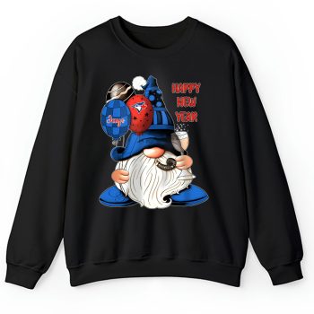 Toronto Blue Jays Happy New Year MLB Gift For Fan Cute Gnomes Unisex Sweatshirt TAS23162