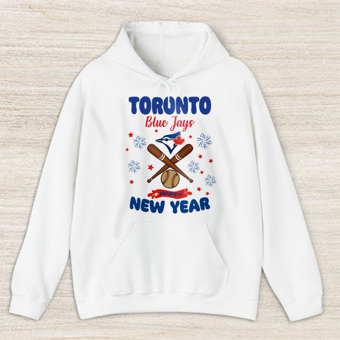 Toronto Blue Jays Happy New Year MLB Gift For Fan Unisex Hoodie TAH23161