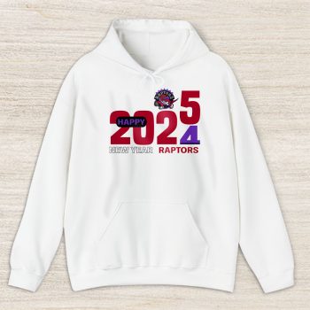 Toronto Raptors Happy New Year NBA Gift For Fan Hello 2025 Unisex Hoodie TAH23153