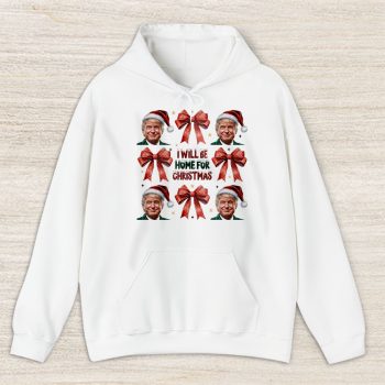 Trump Ill Be Home For Christmas Humorous Trump Christmas Louis Vuitton Unisex Hoodie TAH22193
