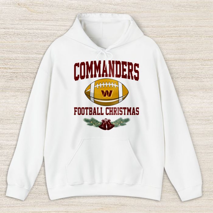 Washington Commanders Merry Christmas NFL Gift For Fan Baseball Christmas Unisex Hoodie TAH23279