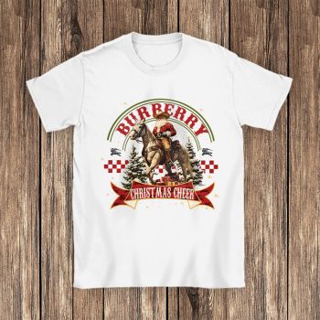 Western Christmas Burberry Unisex T-Shirt Cotton Tee TAT22205